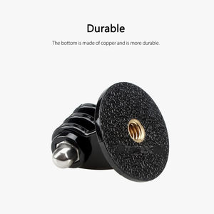 KAMPHO Adaptateur Convertisseur Monture Monopode Trépied Etui Adaptateur pour <span class=keywords><strong>Go</strong></span> <span class=keywords><strong>Pro</strong></span> <span class=keywords><strong>Hero</strong></span> 12 11 10 9 8 7 6 Xiaomi Yi <span class=keywords><strong>2</strong></span> - Product Image 2