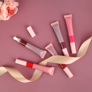 Brillo Labial Personalizado con Logotipo, 10 Colores, Resistente al Agua, Larga Duración, Mate y Brillante, Textura Cremosa, Terciopelo, 24 Horas de Larga Duración, Crema Labial Vegana - Product Image 1