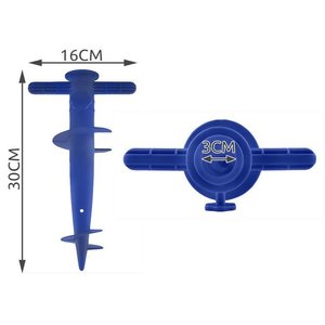 Umbrella Anchoring Tip Plastic Spike Outdoor Garden Anchor For <b>Tent</b> And <b>Canopy</b> Use - Product Image 4