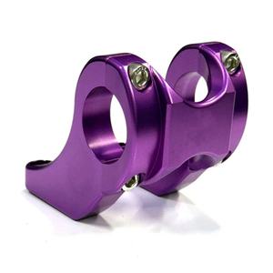 Piezas <span class=keywords><strong>de</strong></span> Aluminio Anodizado, Piezas <span class=keywords><strong>de</strong></span> <span class=keywords><strong>Mecanizado</strong></span> CNC, Soporte <span class=keywords><strong>de</strong></span> Aluminio para Motocicleta, Montaje Directo para Barras <span class=keywords><strong>de</strong></span> 31.8mm - Product Image 1