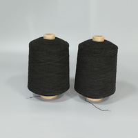 Direct usine 90 #   Fil de latex blanc en polyester durable, fil élastique recouvert de caoutchouc, fil filé pour le tricot de chaussettes