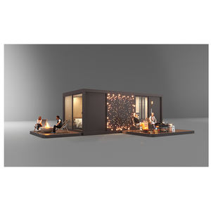 Nuevo al aire libre 40 pies playa prefabricada Homestay Apple Cabin cápsula <span class=keywords><strong>casa</strong></span> cabaña de manzana - Product Image 6