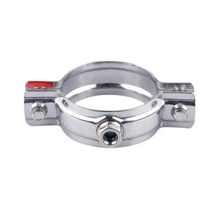 Colgador de baja presión de acero inoxidable de grado alimenticio, liso, sanitario, antisacudidas, aséptico y estéril para tubos ovalados, para uso en campo de cultivo de caracoles - Product Image 2