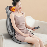 Masseur vibrant et chauffant pour le cou et les épaules, coussin chauffant pliable, masseur électrique EMS