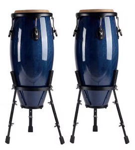 Venta caliente 10 "y 11" cabezas de vaca de piel de oveja juego de tambor <span class=keywords><strong>Conga</strong></span> de madera precio de fábrica tambor <span class=keywords><strong>Conga</strong></span> de percusión latina del <span class=keywords><strong>mejor</strong></span> vendedor - Product Image 4