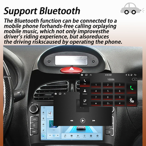 <span class=keywords><strong>Autoradio</strong></span> Android 15 LELV pour Peugeot <span class=keywords><strong>206</strong></span> 2000-2016, 8 cœurs, 12+256 Go, CarPlay sans fil, Android Auto, 4G LTE, GPS, Lecteur multimédia - Product Image 5