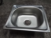 Évier de cuisine moderne en acier inoxydable 304, à cuve unique, à encastrer sous plan, évier profond épaissi, antirouille, facile à nettoyer