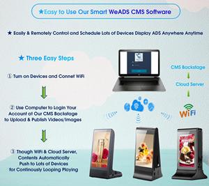 FYD-868 Cộng Với X Hot Bán Đôi 8 Inch LCD Màn Hình Cảm Ứng Android Bảng Quảng Cáo Hiển Thị Nhà Hàng Kỹ Thuật Số Menu Hiển Thị - Product Image 4