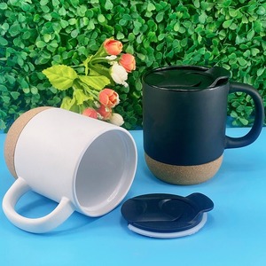 Tazza in Ceramica Bone China con Logo Personalizzato e Design Colorato, Base in Sughero, Finitura Opaca, Adatta a Microonde e Lavastoviglie, Ideale per Regali - Product Image 5