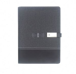 <b>A5</b> Pu Leather Usb Flash Drive Custom Logo Notebook Office Gifts - Product Image 1