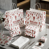 Cajas de Empaque para Comida Rápida con Logotipo Personalizado, Cajas de Papel para Llevar Comida, Aptas para Alimentos, para Catering y Pedidos al por Mayor