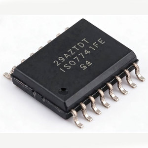 ISO7741FEDWRQ1 ISO7741 Isolateur numérique original 5000Vrms 3 canaux en sens direct 1 canal en sens inversé 100Mbps CMTISOIC-16-300mil - Product Image 1