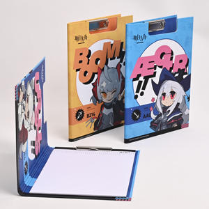 Porte-documents personnalisé double face par sublimation, étanche en PP, avec porte-stylo pour l'école et le <span class=keywords><strong>bureau</strong></span> - Product Image 4