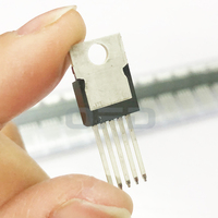 Regulador de voltaje TO-220, regulador de conmutación Buck de orificio pasante, IC, 12V, 3A, regulador de voltaje reductor de 5 pines, LM2576T-12