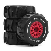 4 Piezas de Ruedas de Goma para Control Remoto, 72 mm, 12 mm, Hexagonales, para Arrma 1/14, Coche RC, Juguetes, Piezas de Mejora, Accesorios