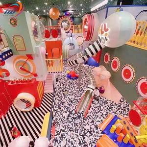 Cheap Kids Plastic Indoor Naughty Castle Game Ball Pits Playground Big Children Soft Play Center Precio - Product Image 6