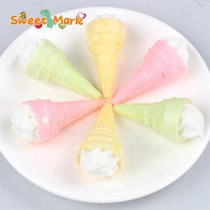 Mini cono de helado colorido, caramelos de malvavisco con mermelada - Product Image 3