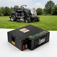 Batterie lithium LiFePO4 60V 120Ah pour tondeuse autoportée, machine de jardin, haute capacité, longue durée de vie, BMS, vente en gros usine OEM
