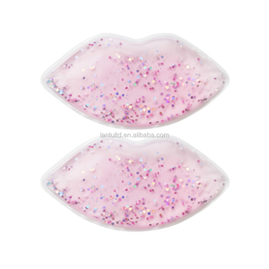 แผ่นน้ำแข็งแบบใช้ซ้ำได้สำหรับรูปทรงริมฝีปากเพื่อบรรเทาอาการปวดและผ่อนคลายริมฝีปาก แพ็คน้ำแข็งดูแลริมฝีปากต่อต้านริ้วรอย - Product Image 4