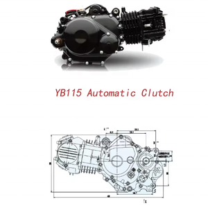 CQJB Zongshen YB115 YB110 YB125 Moteur Petit <span class=keywords><strong>125</strong></span> <span class=keywords><strong>Cc</strong></span> Moteur Turbo Chargeur pour Moto - Product Image 3