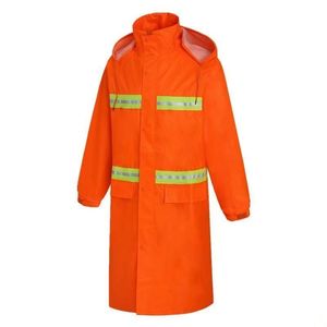 Ropa de Seguridad Laboral de Alta Calidad para Exteriores, Chaqueta Impermeable de Poliéster Pongee Resistente, Reflectante y de Alta Visibilidad, Impermeable para Motocicleta - Product Image 3