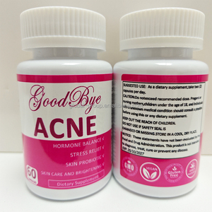 Etichetta privata estratto di erbe integratore per la cura della pelle Acne purificare Vegan Acne capsule - Product Image 4