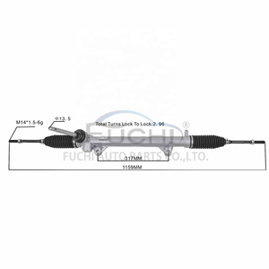 48001-2GD0A Crémaillère de direction assistée automatique de haute qualité pour Nissan <span class=keywords><strong>T90</strong></span> - Product Image 5