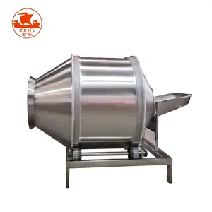 Automatic drum fried food and spics seasoning mixing machine