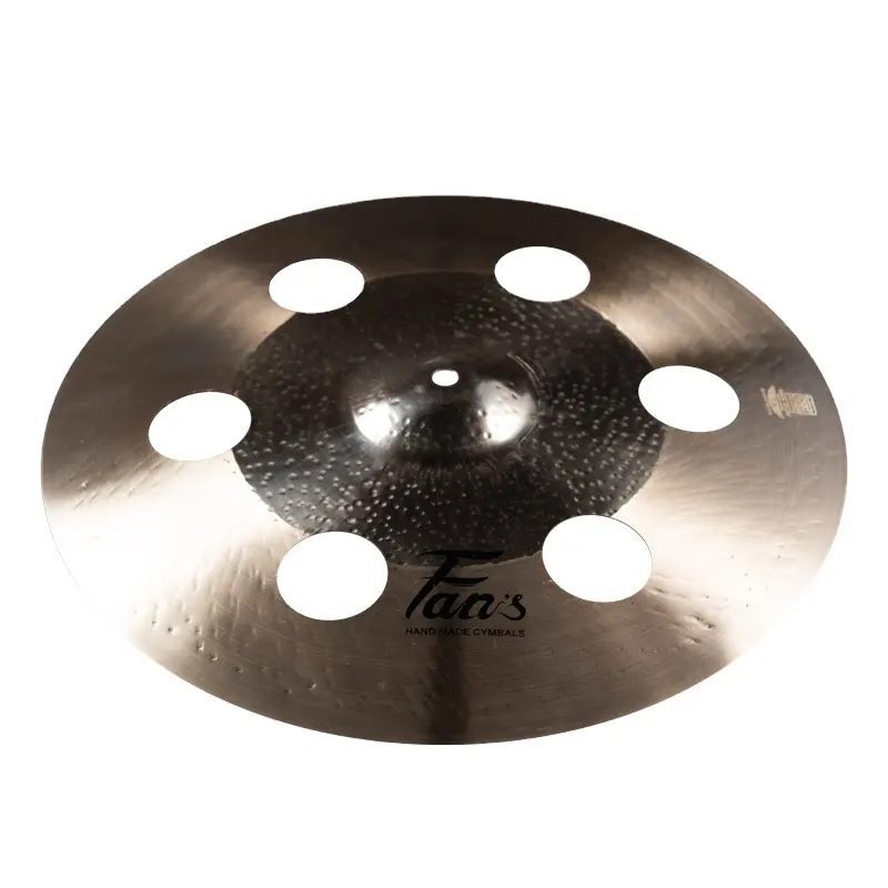 Attraktiver Preis New Type Drum Musik instrumente Becken 18 "Loch Becken Bronze Becken