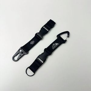 Porte-clés personnalisables en gros, porte-clés multifonctionnels en sangle de nylon avec attache en forme d'olécrâne - Product Image 2