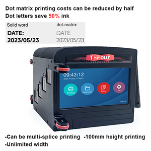 100 mét định dạng rộng tij máy in phun mã hóa máy nhanh mực dung môi cho truy xuất nguồn gốc đánh dấu linh kiện điện tử thùng carton - Product Image 4