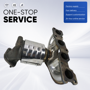 Convertidor Catalítico de Carcasa Reforzada 28510-2G370, Purificación Rápida de Gases de Escape, Piezas de Repuesto a Granel para Reparación de Automóviles H-yundai K-ia - Product Image 1