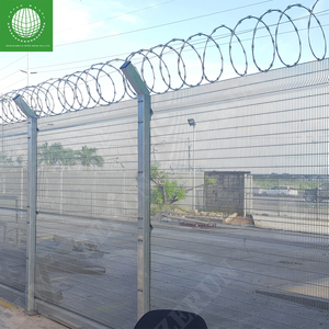 An ninh cao hình chữ Y sân bay Nam Phi đường cao tốc hàng rào Bảng điều khiển 358 chống leo lên chống cắt với dây dao cạo cho hàng rào an toàn - Product Image 5
