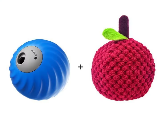 Palla anti-perdita per alimenti - colore blu + copertura in tessuto impermeabile