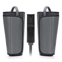 Masseur de jambes et de pieds à compression d'air Healthpal FE-7202 pour les bras et les mollets avec fonction de chaleur, garantie 1 an, fabriqué en Chine