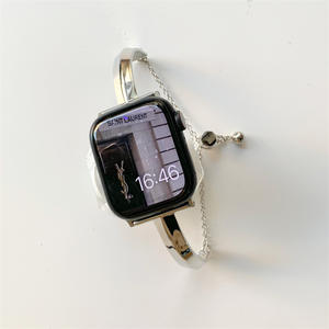 <span class=keywords><strong>Bracelet</strong></span> de montre simple mode femmes filles <span class=keywords><strong>Bracelet</strong></span> à paillettes pour <span class=keywords><strong>Apple</strong></span> <span class=keywords><strong>Watch</strong></span> série 10 9 8 <span class=keywords><strong>7</strong></span> 5 4 bandes métalliques - Product Image 3