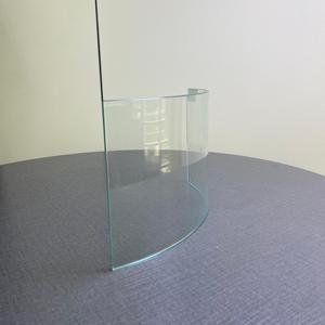 Verre trempé courbé transparent sur mesure, verre de sécurité renforcé pour cabine de douche, façade de bâtiment, décoration de fenêtre - Product Image 4