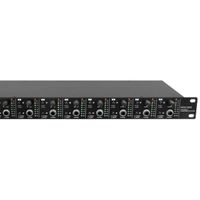 Amplificateur de casque professionnel 8 canaux neuf d'usine pour moniteur de studio en direct 1U