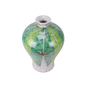 Vase en porcelaine antique <span class=keywords><strong>de</strong></span> Jingdezhen, peint à la main, motif chou et papillon, ornement en céramique <span class=keywords><strong>de</strong></span> collection pour la décoration intérieure - Product Image 3