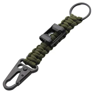 Camping Keychain Super Quality Multi-funtion Camping Tactical Hanging Paracord Keychain With Multi-Tool Opener