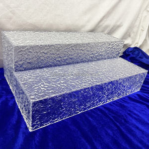 Vente en gros usine : Ensemble de 7 supports à gâteaux en acrylique pour buffet de pain et plateau de service alimentaire, idéal pour les fêtes, la décoration de Noël et de mariage - Product Image 5