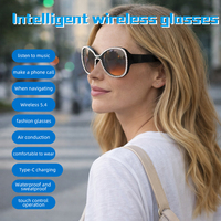 Lunettes Intelligentes F07 – Audio Ouvert 5.4, Conduction Aérienne, Contrôle Tactile, Type-C, ABS+PC