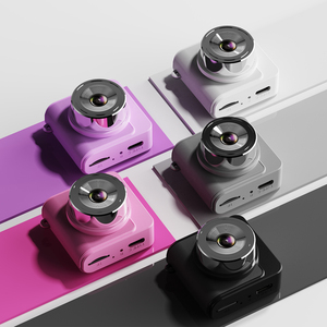 Đen trắng màu hồng túi nhỏ ảnh kỹ thuật số Video máy ảnh X8, 1080P Góc rộng máy ảnh trẻ em mới với đèn pin - Product Image 1