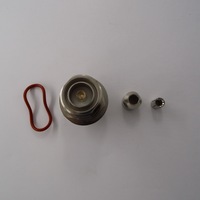 Connecteur coaxial RF femelle DIN 7/16 pour montage sur panneau, câble en cuivre super flexible de 1/4 pouce, 50 ohms, indice de protection IP67, testé