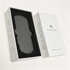 Luxury <b>Consumer</b> <b>Electronics</b> Packaging Box Foldable Magnetic Rigid Paper Gift Box for Earphones and Headsets - Product Image 4