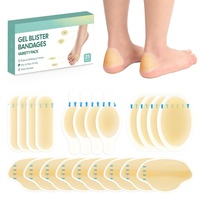 Pansements hydrocolloïdes en gel personnalisés pour ampoules, imperméables, coussinets protecteurs pour les pieds