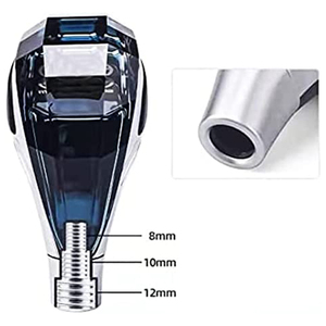 Auto Interior Accessories Crystal Touch <strong>Shift</strong> Knob Illuminated LED Light Gear <strong>Shift</strong> Knob for Cars Without Button Manual <strong>Operated</strong> - Product Image 3