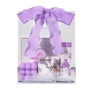 กล่องดอกไม้แบบพกพา กล่องของขวัญใส่ดอกไม้ กล่องใสแบบมีหูหิ้ว กล่องจัดดอกไม้ วัสดุสำหรับร้านดอกไม้ - Product Image 5