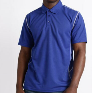 Venta caliente 200gsm Poliéster Hombres Logotipo personalizado Polo Camiseta Hombres Polo Camiseta - Product Image 1