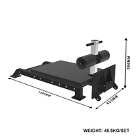 Machine à Nordic Curl MDBuddy, équipement de fitness de qualité professionnelle pour les exercices de curl des adducteurs et d'extension des jambes